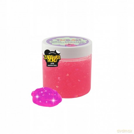 Slime brokat neon różowy 0,1 kg