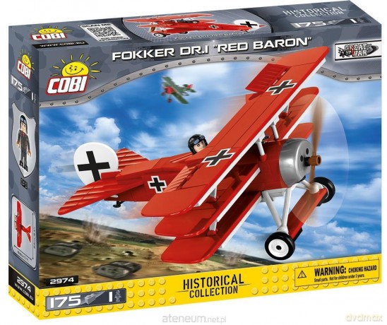 Small Army Fokker Dr. I Red Baron [KLOCKI]