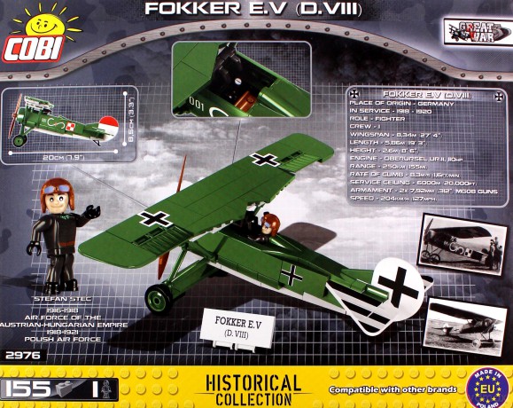Small Army Fokker EV D.VIII [KLOCKI]
