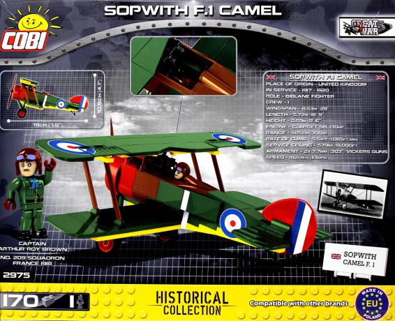 Small Army Sopwith F1 Camel [KLOCKI]