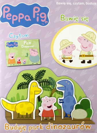 Świnka Peppa. Buduję park dinozaurów [KSIĄŻKA]