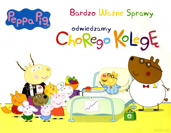 Świnka Peppa. Odwiedzamy chorego kolegę [KSIĄŻKA]