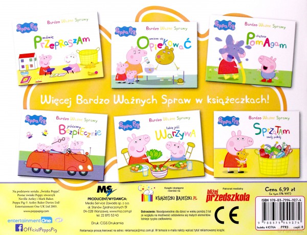 Świnka Peppa. Odwiedzamy chorego kolegę [KSIĄŻKA]