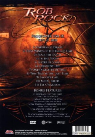 Rob Rock: The Voice Of Melodic Metal - Live In Atlanta [DVD]+[CD]