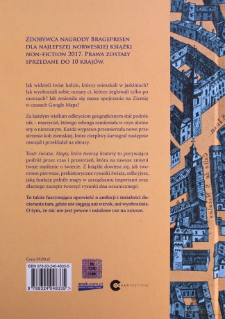 Teatr świata. Mapy, które tworzą historię - Thomas Reinertsen Berg [KSIĄŻKA]