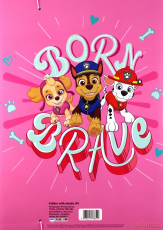 Teczka z gumką A4 Paw Patrol mix wzorów