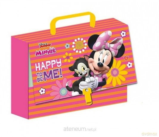 Teczka z rączką walizeczka mała Minnie