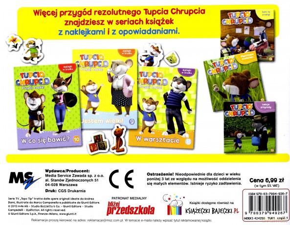 Tupcio Chrupcio. Pobawmy się razem [KSIĄŻKA]
