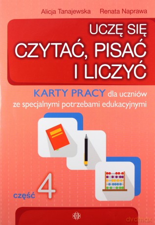 Uczę się czytać, pisać i liczyć Karty pracy cz. 4 [KSIĄŻKA]