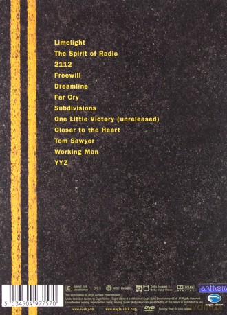 Rush: Working Men (digipack) [DVD]