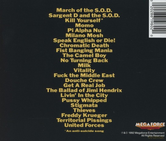 S.O.D.: Live At Budokan [CD]