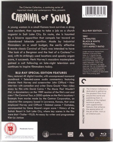 Carnival Of Souls (Karnawał umarłych) [Blu-Ray]