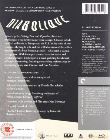 Diabolique [Blu-Ray]