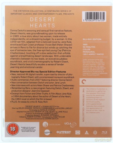 Desert Hearts [Blu-Ray]