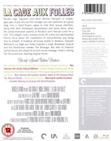 La Cage Aux Folles (Klatka szalenców) [Blu-Ray]