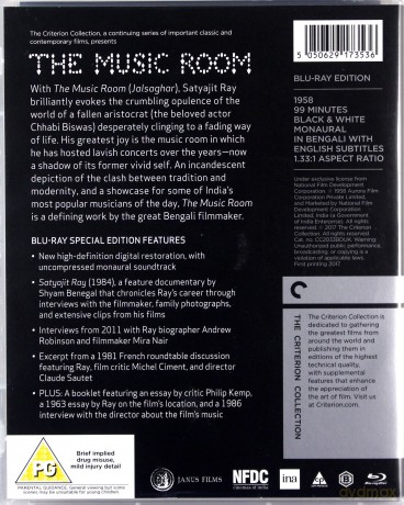 The Music Room (Salon muzyczny) [Blu-Ray]