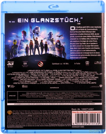 Player One [Blu-Ray 3D]