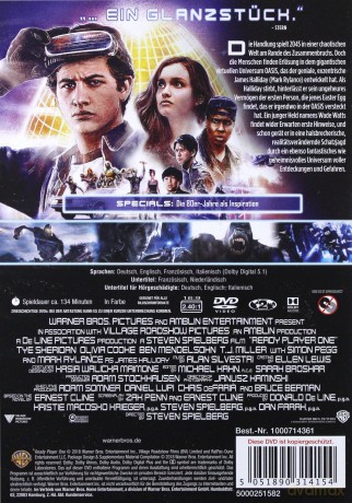 Ready Player One [DVD]
