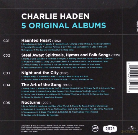 Charlie Haden: 5 Original Albums [5CD]