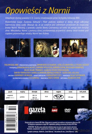 Opowieści z Narnii: Lew, Czarownica i Stara szafa (slim) [DVD]