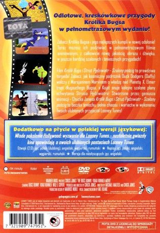 Królik Bugs i Struś Pędziwiatr: Szalony pościg [DVD]