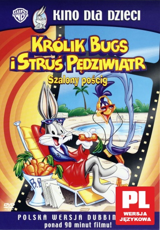 Królik Bugs i Struś Pędziwiatr: Szalony pościg [DVD]