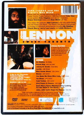 John Lennon: Sweet Toronto [DVD]