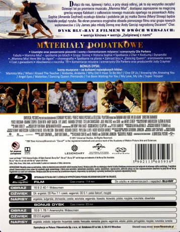 Mamma Mia! Here We Go Again (steelbook) [Blu-Ray]+[DVD]