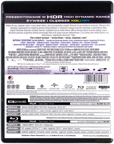 Mamma Mia! Here We Go Again [Blu-Ray 4K]+[Blu-Ray]