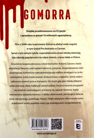 Gomorra. Podróż po imperium kamorry - Roberto Saviano [KSIĄŻKA]