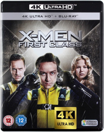X-Men: First Class [Blu-Ray 4K]+[Blu-Ray]