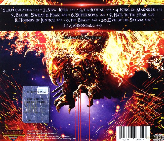 Primal Fear: Apocalypse [CD]