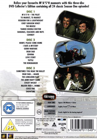 M.A.S.H. Season 1 [3DVD]