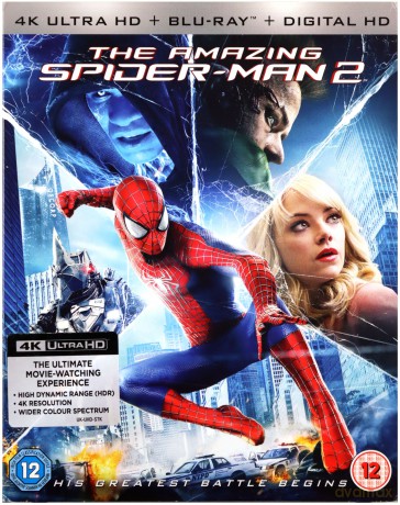 Amazing Spiderman 2, The [Blu-Ray 4K]+[Blu-Ray]