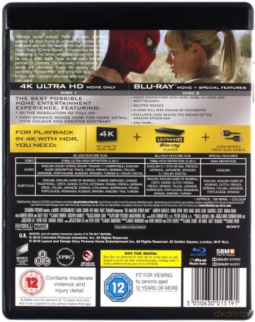 Niesamowity Spider-Man [Blu-Ray 4K]+[Blu-Ray]