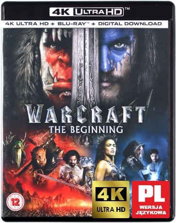 Warcraft: Początek [Blu-Ray 4K]+[Blu-Ray]