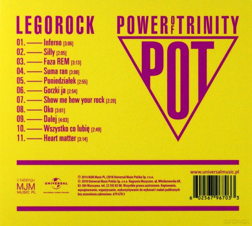 Power Of Trinity: Legorock [CD]
