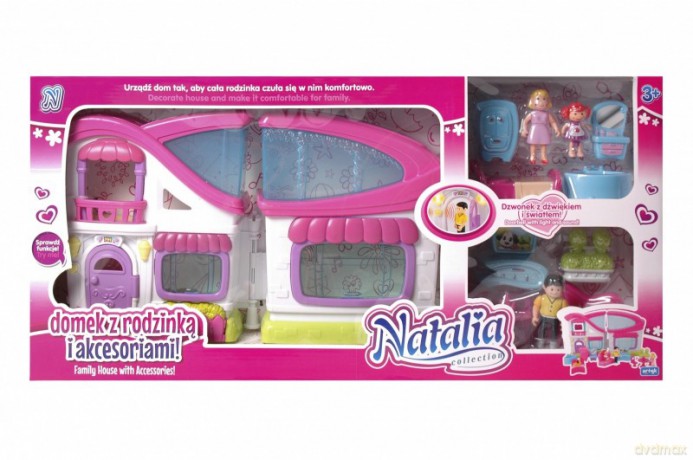 Domek Natalia z akcesoriami [FIGURKA]