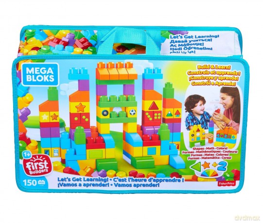 Klocki Mega Bloks Torba 150 el. - Czas na naukę [KLOCKI]