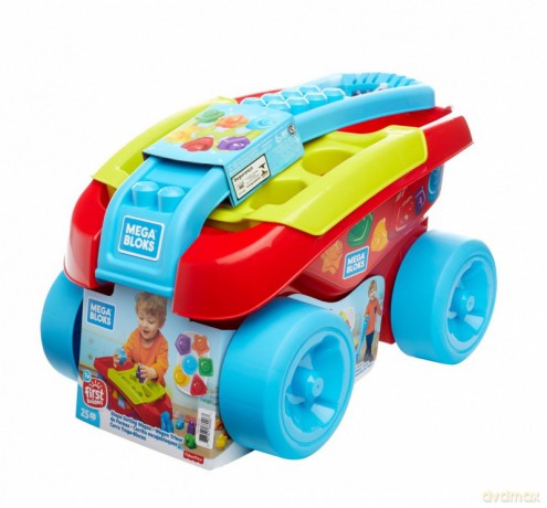 Klocki Mega Bloks Wózek - sorter kształtów [KLOCKI]