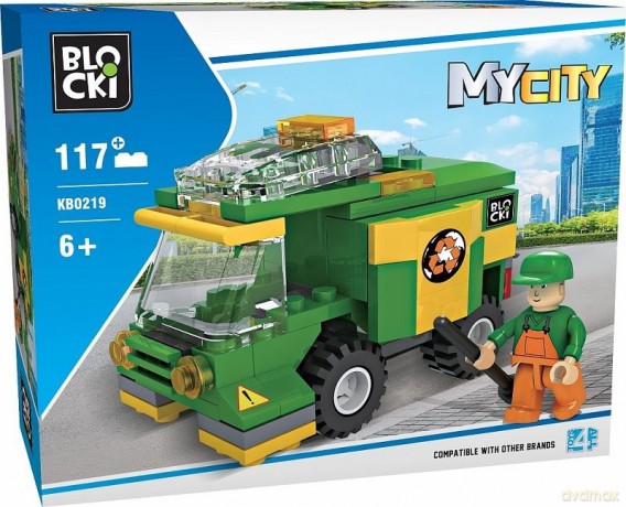 Klocki MyCity 117 el. - Uliczna zamiatarka [KLOCKI]