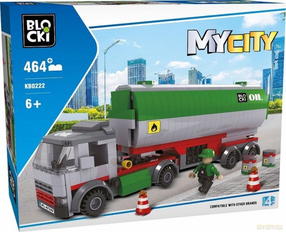 Klocki MyCity 464 el. - Cysterna [KLOCKI]