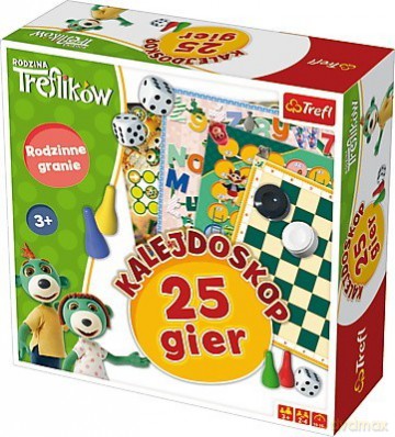 Rodzina Treflików - Kalejdoskop 25 gier [GRA]