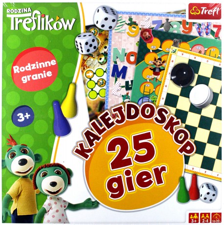 Rodzina Treflików - Kalejdoskop 25 gier [GRA]