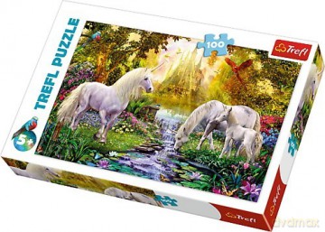 TREFL 100 el. MGL, Sekretny ogród [PUZZLE]