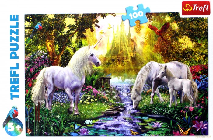 TREFL 100 el. MGL, Sekretny ogród [PUZZLE]