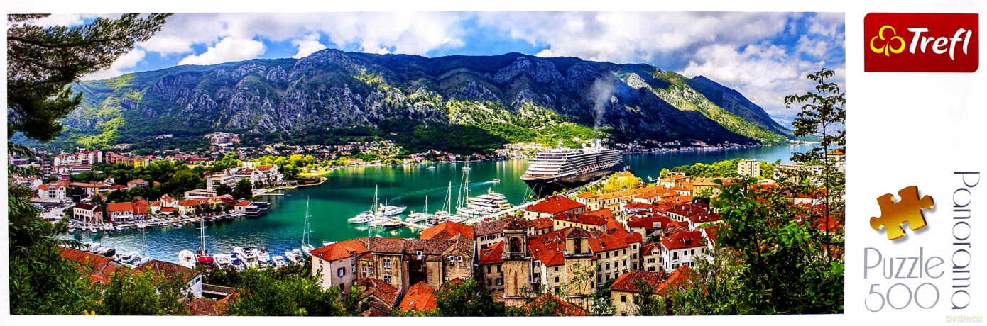 TREFL 500 el. Panorama - Kotor, Czarnogóra [PUZZLE]