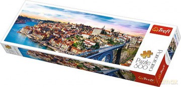 TREFL 500 el. Panorama - Porto, Portugalia [PUZZLE]