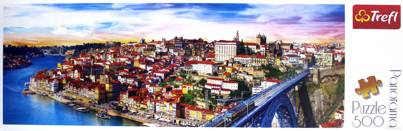 TREFL 500 el. Panorama - Porto, Portugalia [PUZZLE]