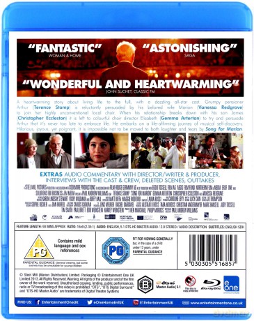 Song For Marion [Blu-Ray]